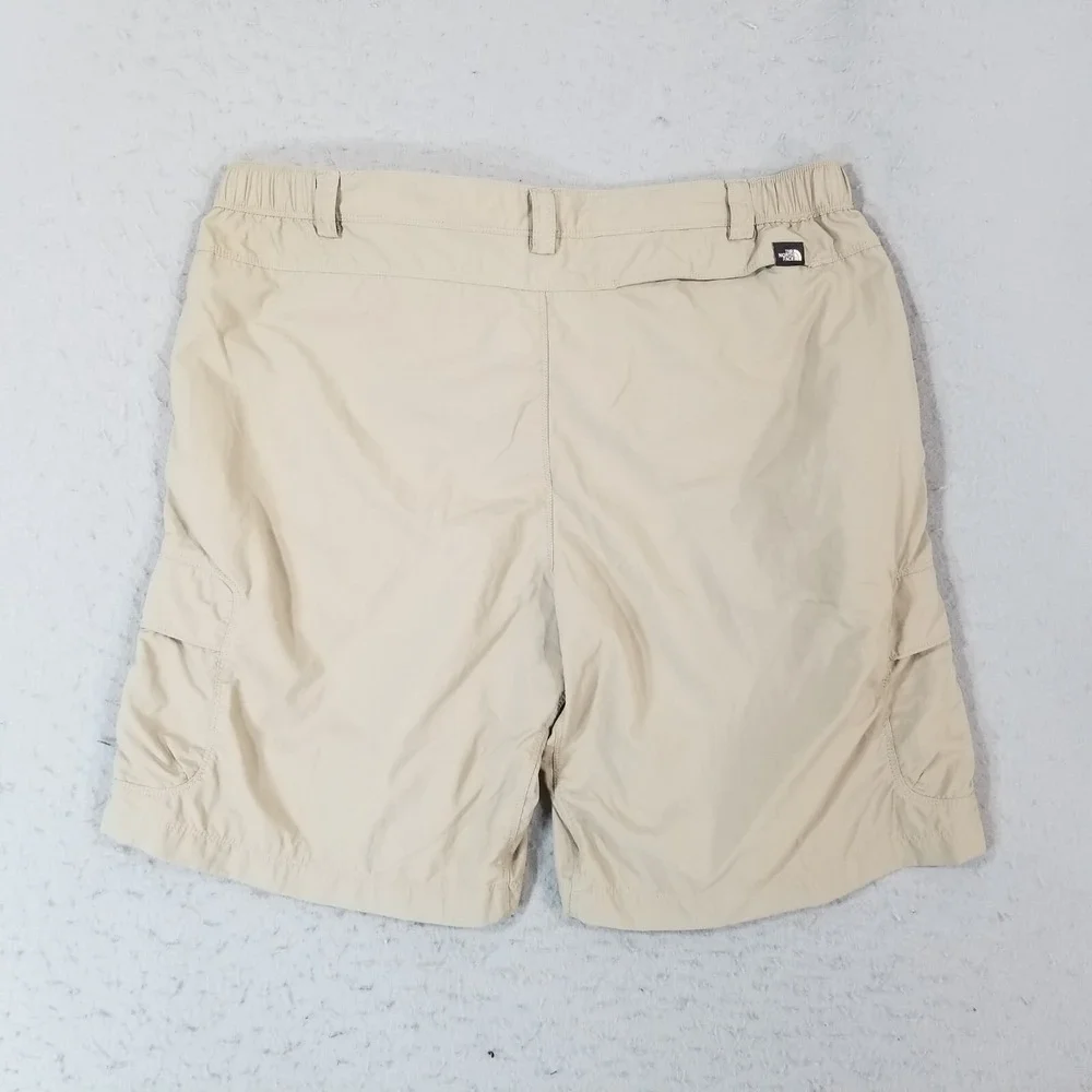 The North Face cargo hiking shorts men's XL extra large nylon comfort waist